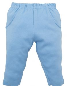Синие штанишки для новорожденного мальчика