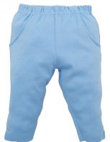 Синие штанишки для новорожденного мальчика