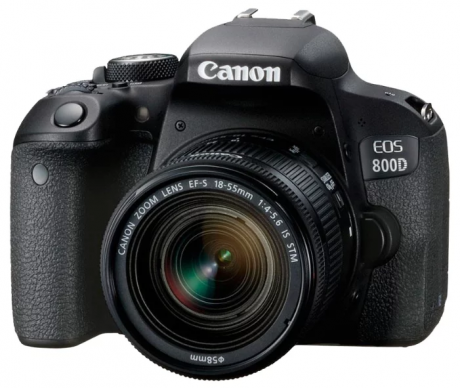 Зеркальный фотоаппарат Canon EOS 800D Kit 18-55 is STM
