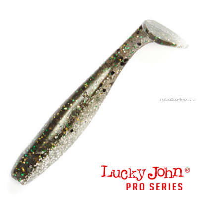 Виброхвост Lucky John Pro Series MINNOW 5.5" / 13.9 см  /цвет -T01 (упаковка 4шт)