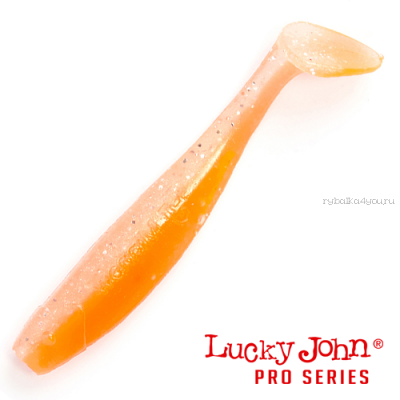 Виброхвост Lucky John Pro Series MINNOW 5.5" / 13.9 см  /цвет -T27 (упаковка 4шт)