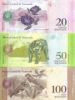 Набор банкнот  Венесуэла 2007-2015 UNC (6 банкнот)