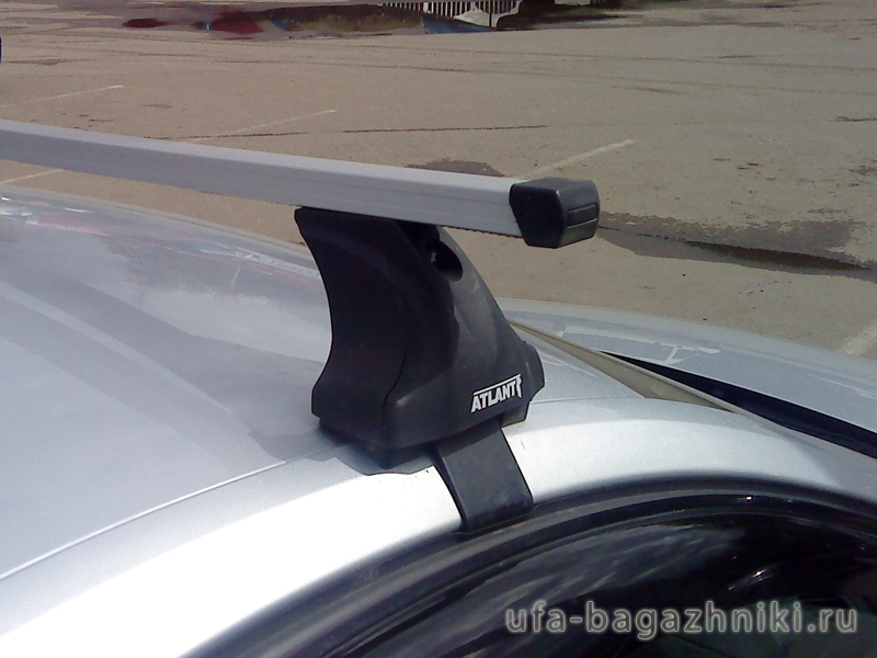 Багажник на крышу Hyundai Elantra 6 (AD) 2015-..., Атлант, прямоугольные дуги