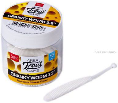 Мягкие приманки Lucky John Spanky Worm 3,2'' #026 (10шт в уп)