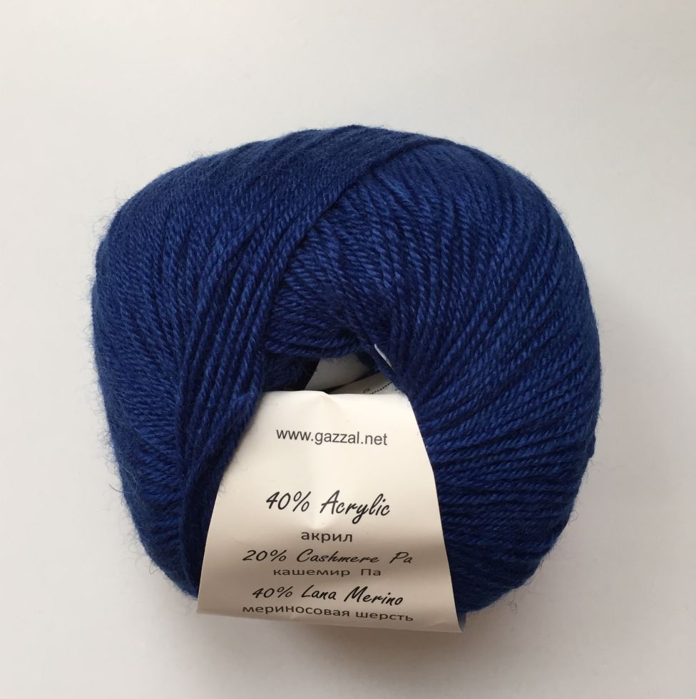 Baby wool (Gazzal) 802-т. Синий