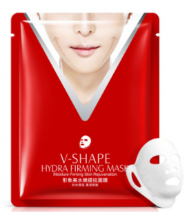 Маска для упругости и подтяжки овала лица Images V-Shape Hydra Firming Mask от «BIOAQUA»(7574)