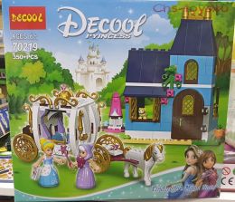 Конструктор Decool Princess Сказочный вечер Золушки 70219 (Аналог LEGO Disney Princess 41146) 350 дет