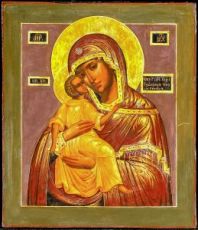 Взыграние Младенца икона Божией Матери