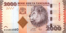 Танзания 2000 Шиллингов 2010 ПРЕСС