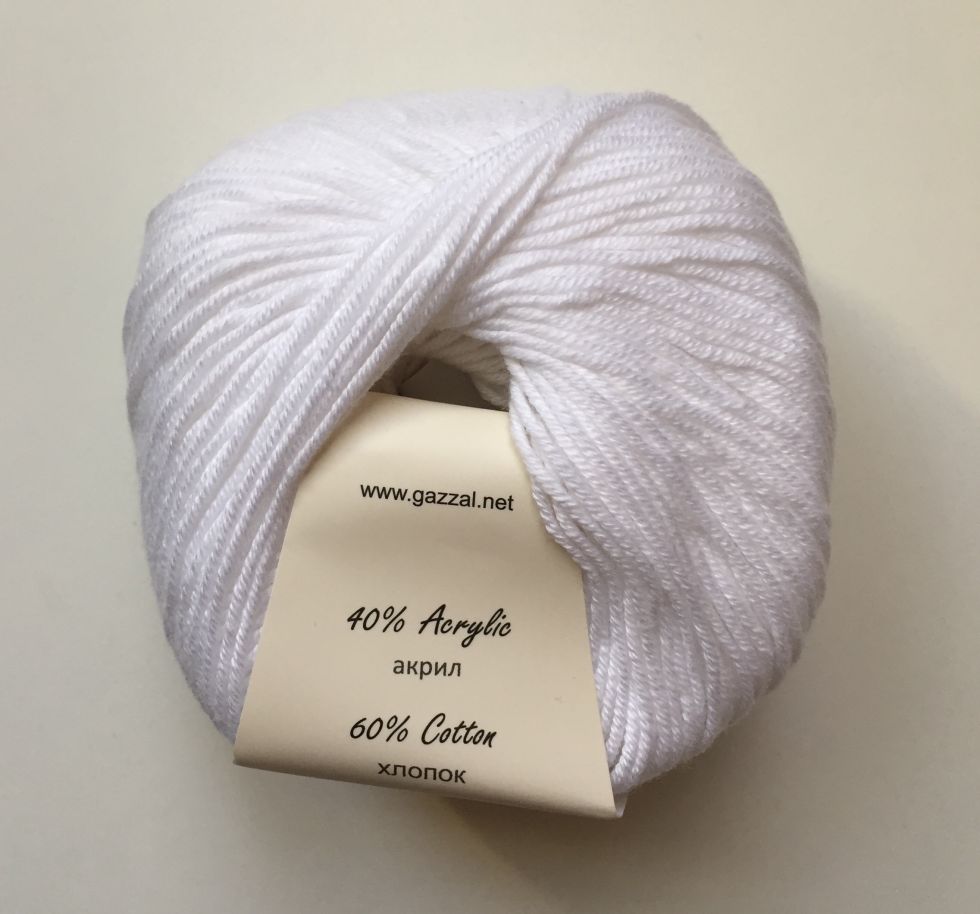 Baby cotton (Gazzal) 3432-белый
