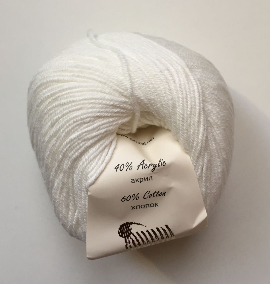 Baby cotton (Gazzal) 3410-молочный