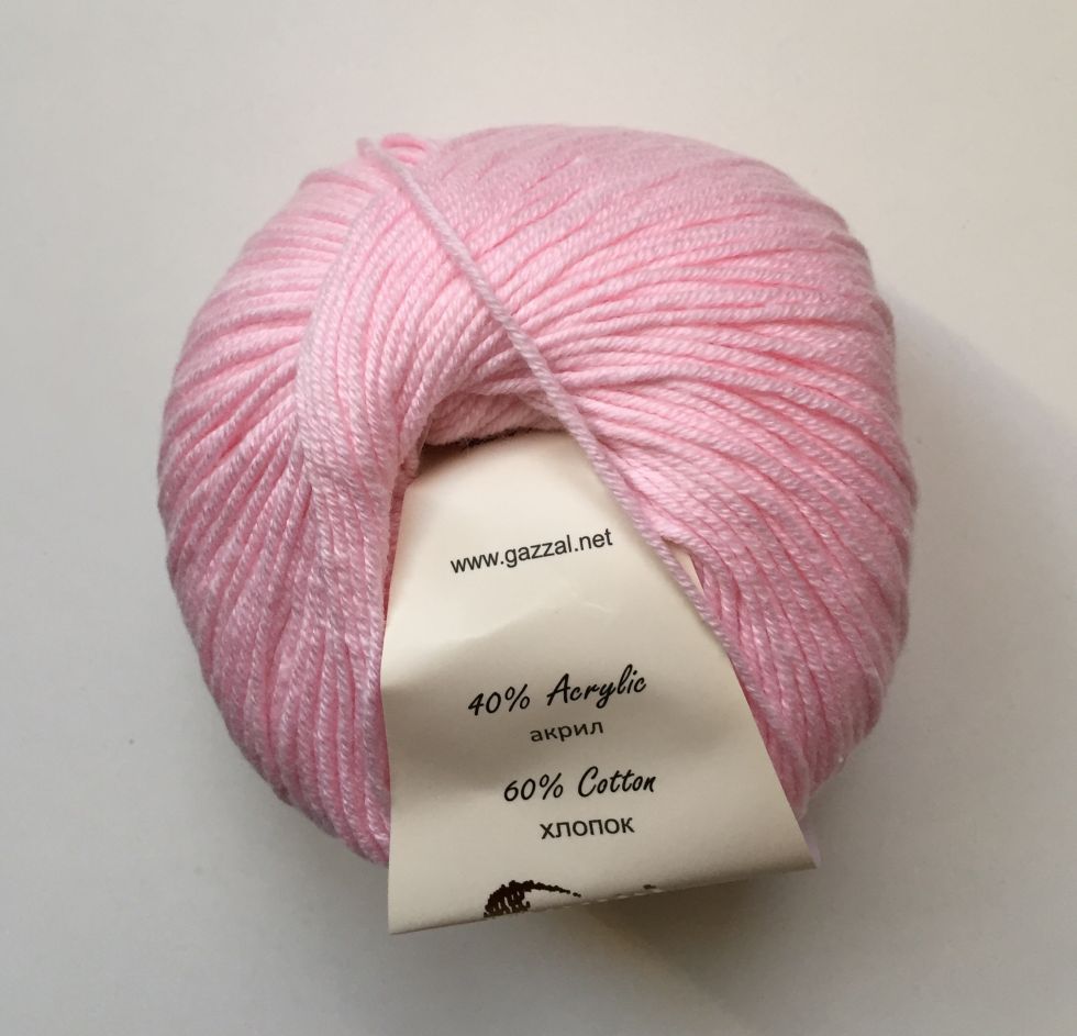Baby cotton (Gazzal) 3411-св. Розовый