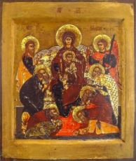 Печерская икона Божией Матери (копия старинной)