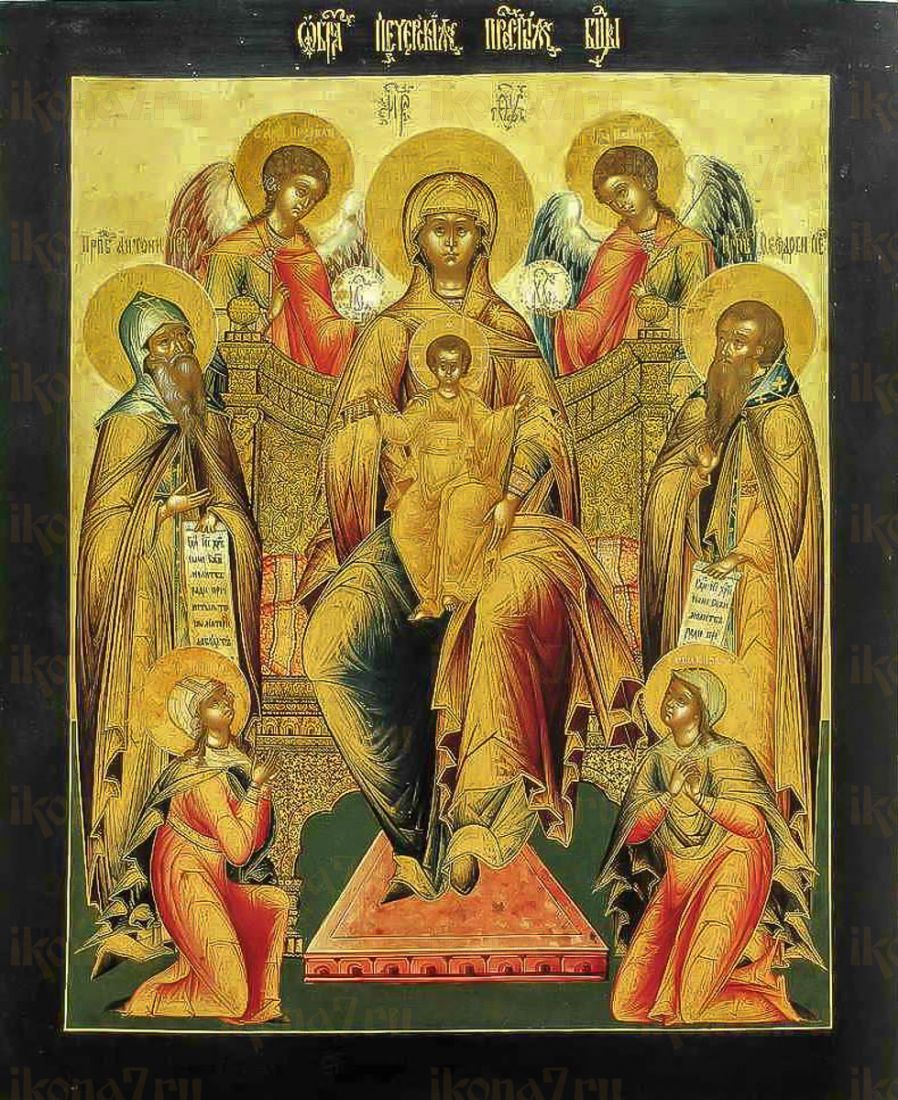 Икона Свенская-Печерская (копия 19 века)