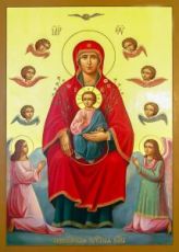 Икона Дивногорская (Сицилийская) икона Божией Матери