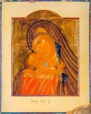 Днепрская икона Божией Матери (копия старинной)