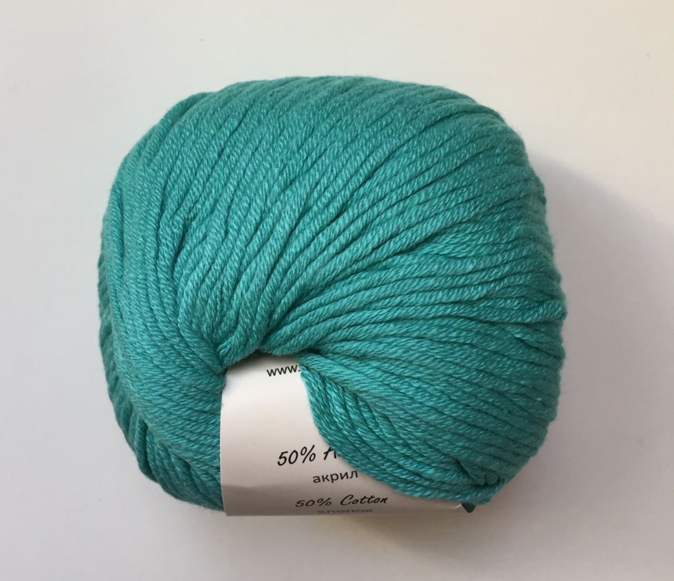Baby cotton XL (Gazzal) 3426-зелёная бирюза