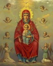 Икона Дивногорская (Сицилийская) икона Божией Матери
