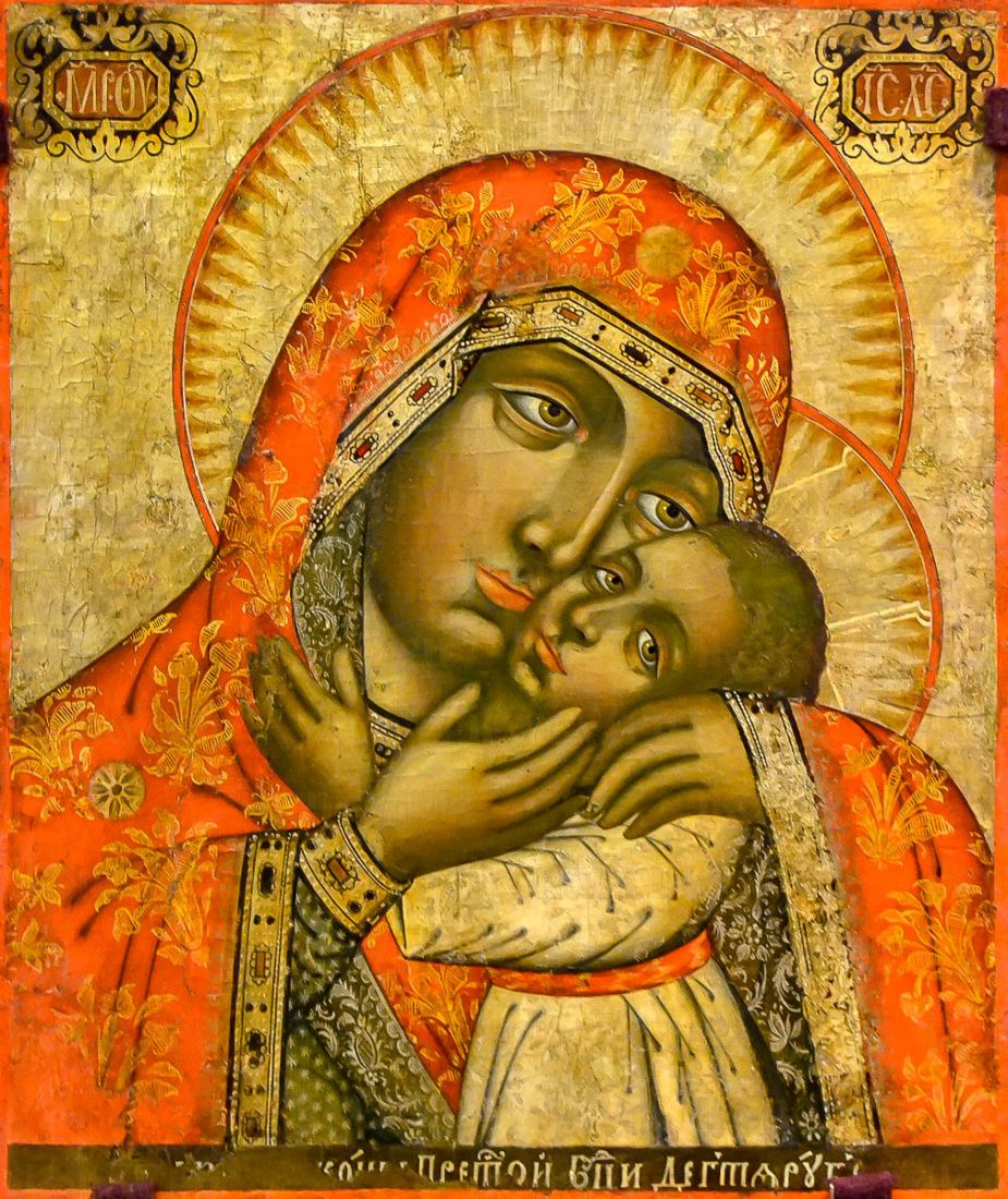 Дегтярёвская икона Божией Матери (копия старинной)