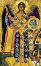 Икона Чудо Архангела Михаила в Хонех (копия старинной)