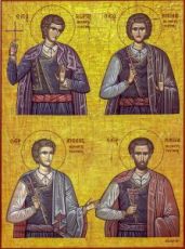 Икона Критские новомученики (копия старинной)