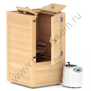 Мини-сауна Sauna by Siberia c парогенератором 0,5-1,5 кВт