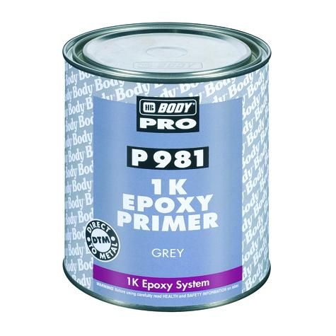 HB Body Грунт PRO P981 1К EPOXY PRIMER, серый, объем 1л.