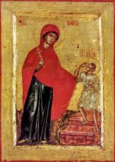 Икона Кирик и Иулитта (копия старинной)