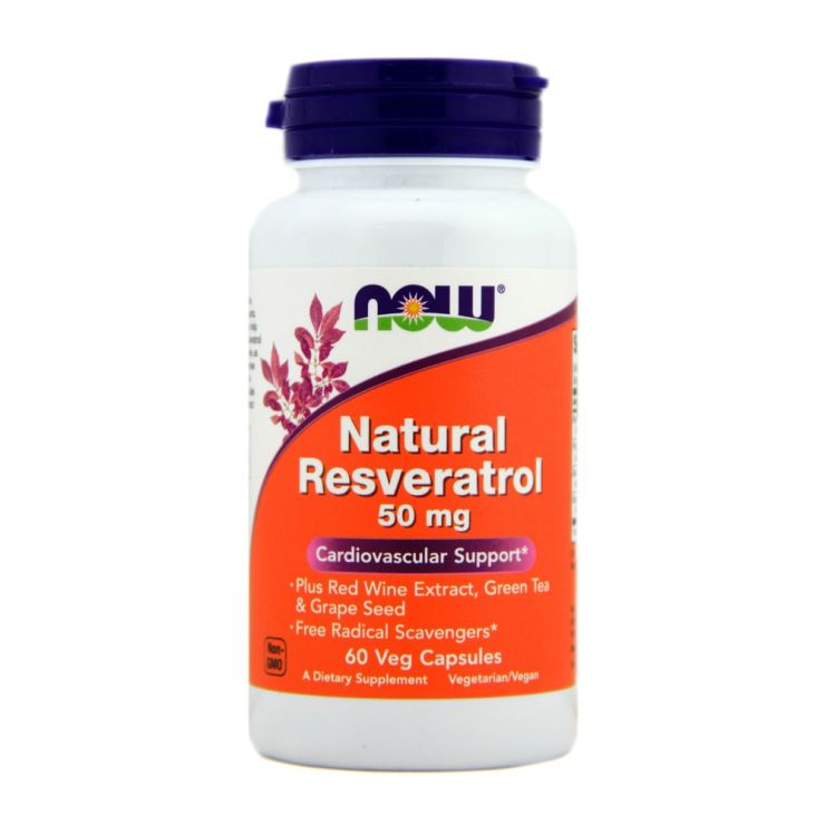 Natural Resveratrol Ресвератрол 60 капс. (Резвератрол)