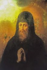 Икона Сисой, схимник Печерский (копия старинной)
