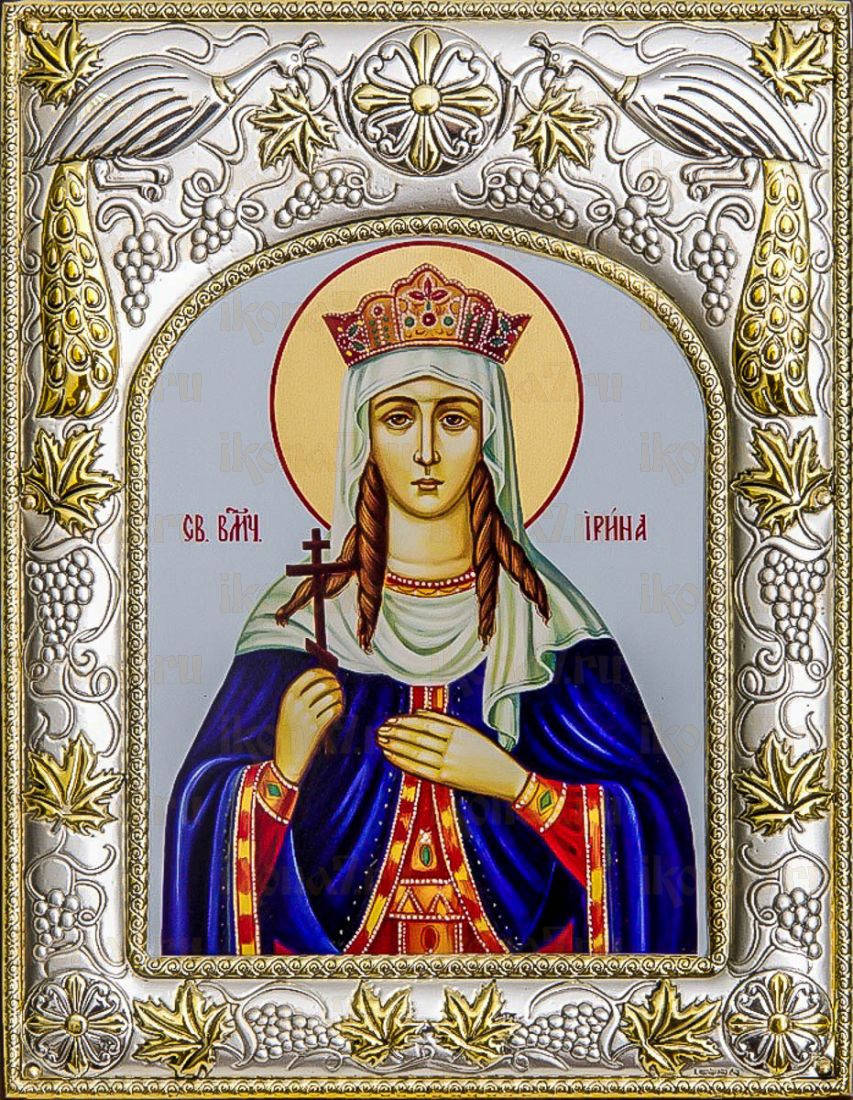 Ирина Македонская (14х18), серебро