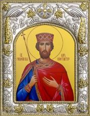 Константин Великий (14х18), серебро