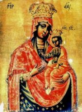 Ильинско-Черниговская икона Божией Матери (копия старинной)
