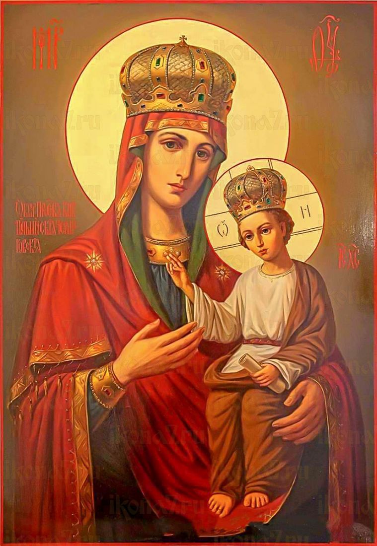 Икона Ильинско-Черниговская икона Божией Матери