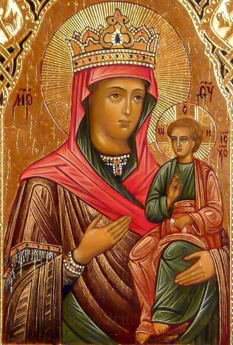 Цареградская икона Божией Матери (копия старинной)