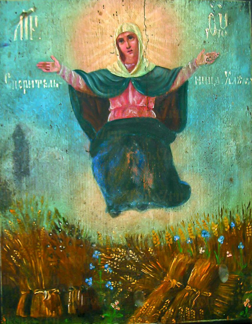 Икона Спорительница хлебов (копия старинной)