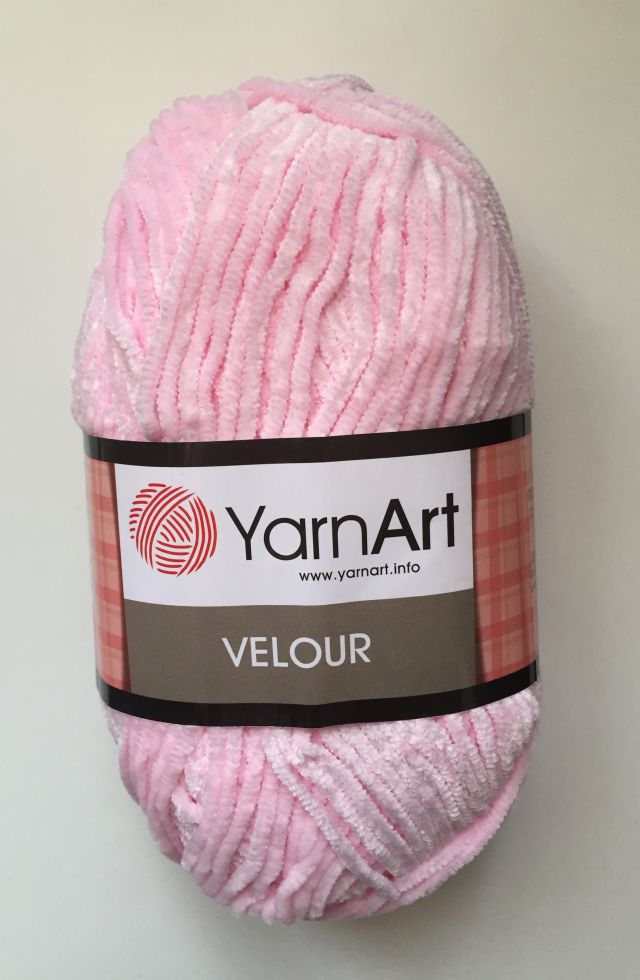 Velour (Yarnart) 854-розовый
