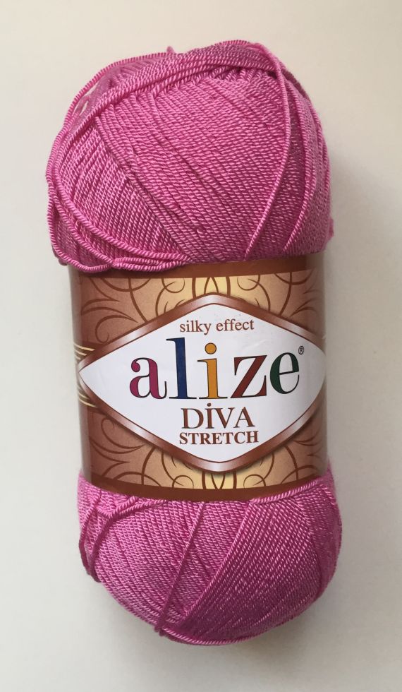 Diva  stretch  (ALIZE) 178-т. Розовый