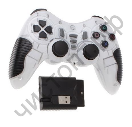 Геймпад USB О-176 2 стика 17 кноп беспроводн ( для PS1/PS2/PS3/Android TV box/Android tv/Win 7/Win8 )