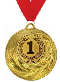 Медаль Торко наградная с лентой 1 место 50 мм