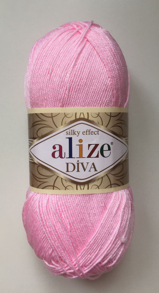 Diva  (ALIZE) 185-розовый