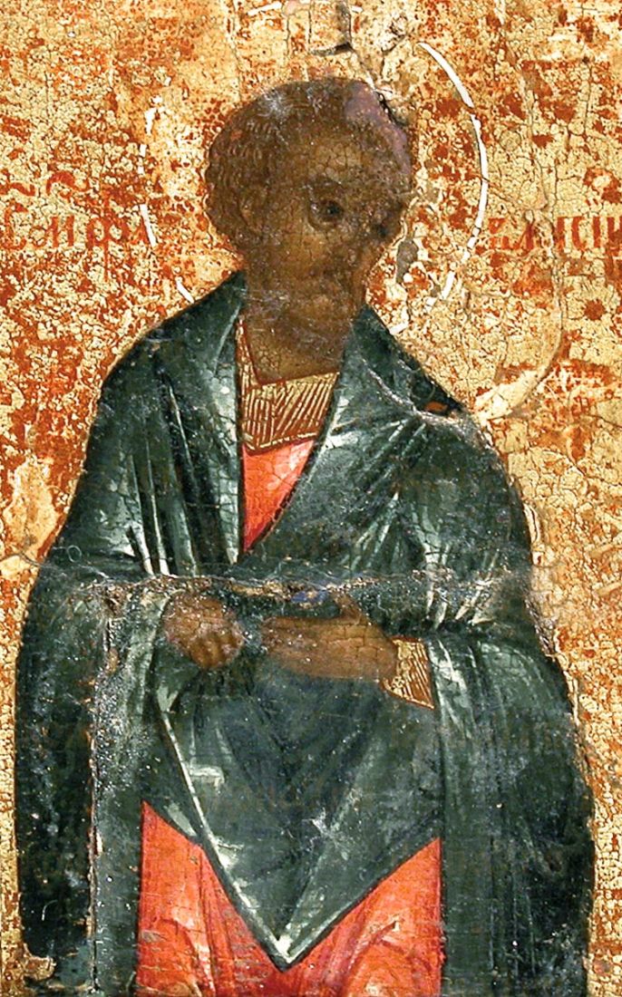 Фавмасий Кизический (рукописная икона)