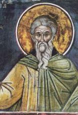 Феофан Сигрианский (рукописная икона)