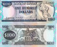 Гайана 100 Долларов 2006 года. ПРЕСС