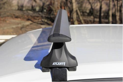 Багажник на крышу Hyundai Elantra 6 (AD) 2015-..., Атлант, крыловидные дуги, опора Е