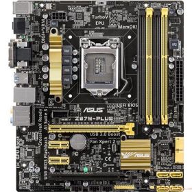 Материнская плата ASUS Z87M-PLUS  LGA 1150, mATX, Ret