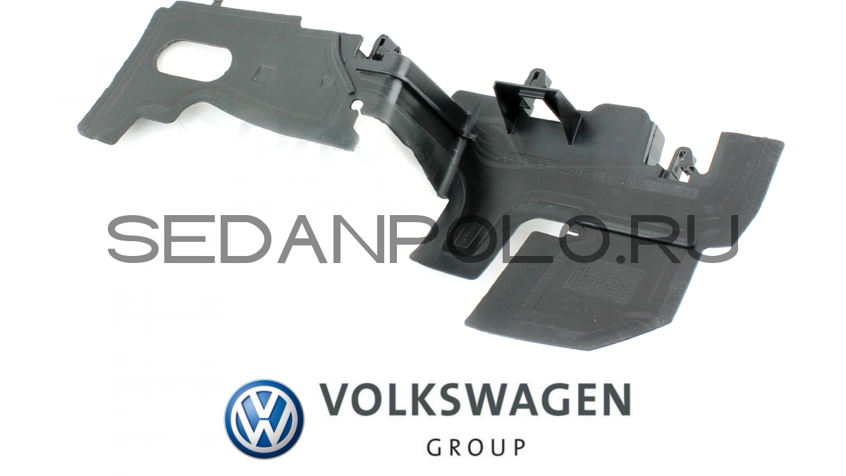 Premium защита радиатора для Volkswagen Polo Sedan (2010-2015)