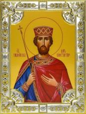 Константин Великий (18х24), серебро
