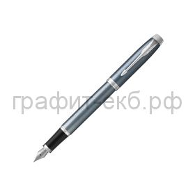 Ручка перьевая Parker IM Core Light Blue Grey CT F321 перо нерж.сталь 1931648