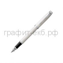 Ручка перьевая Parker IM Core White CT F321 перо нерж.сталь 1931672